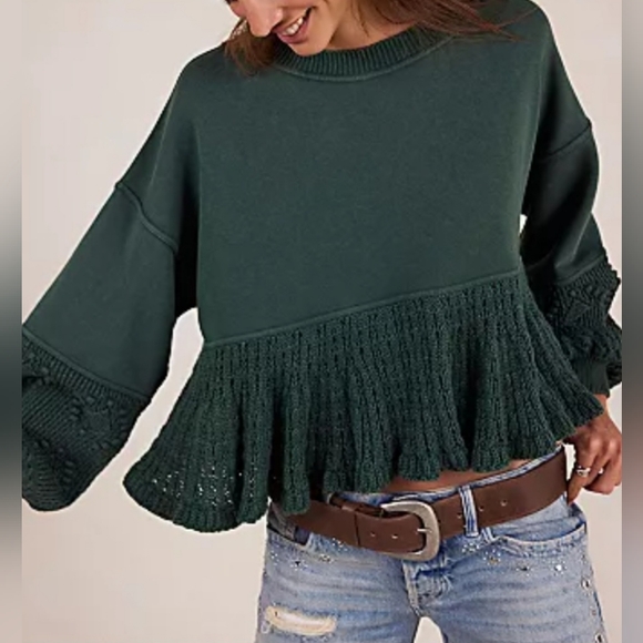 Free People Tops - Free People Sweatshirt. Oversized